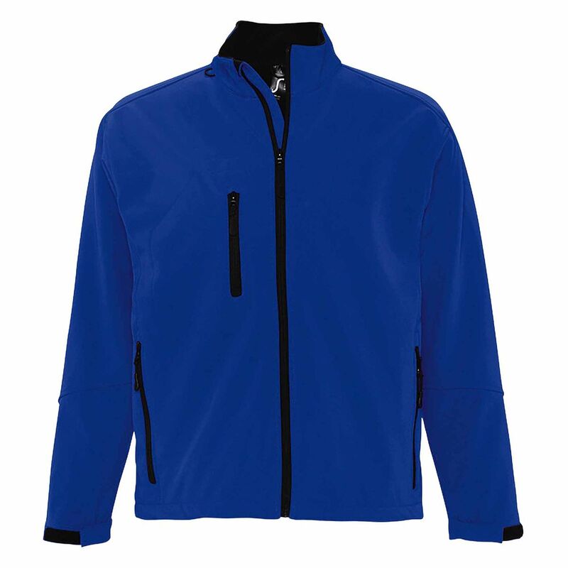 ソルズ レディース アウター ジャケット・ブルゾン SOLS Mens Relax Soft Shell Jacket (Breathable Windproof And Wateresistant) Royal Blue ブルー|ReVida 店