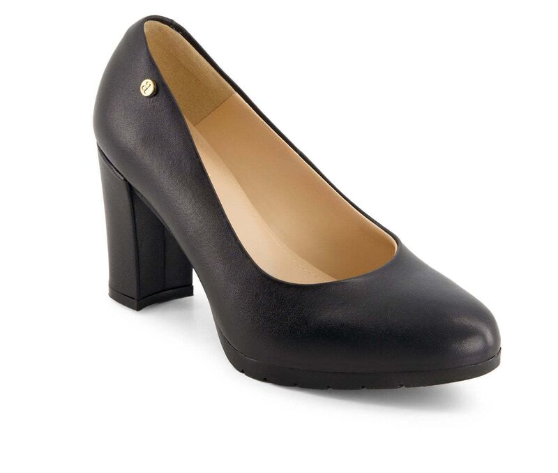 アンドレア レディース シューズ パンプス Andrea Women\u0027s Almond Toe Pumps 63569 Black 黒いこと