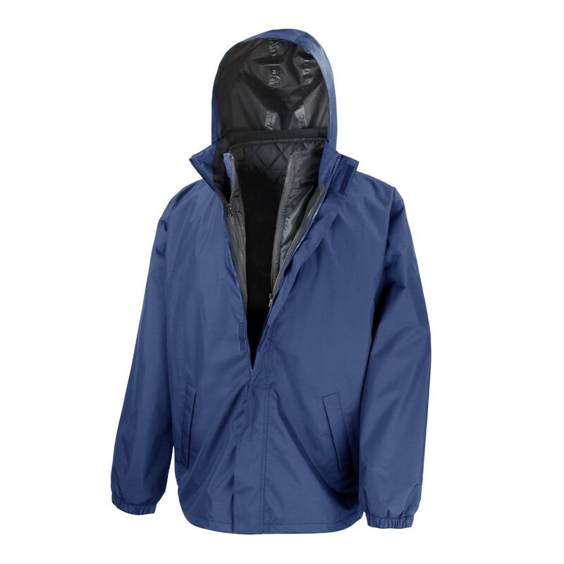 リザルト レディース アウター 上衣・上衣 Result Core Mens 3 インチ 1 Waterproof Jacket Navy 米国海軍