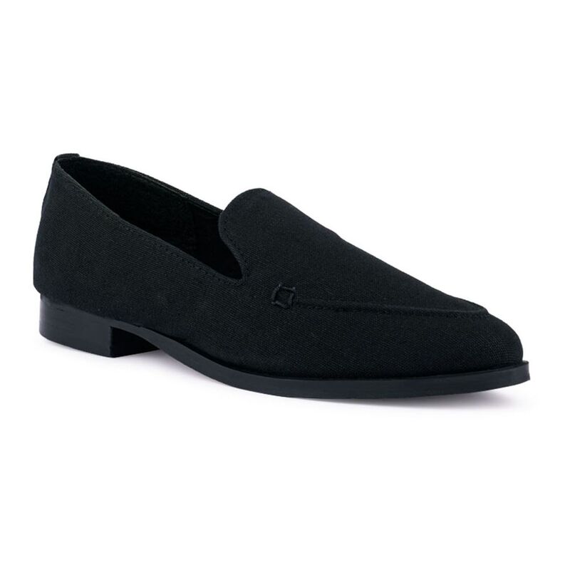 ラグアンドコー レディース シューズ スリッポン・ローファー Women\u0027s Rag \u0026 Co BOUGIE Canvas Women\u0027s Loafers Black 黒いこと
