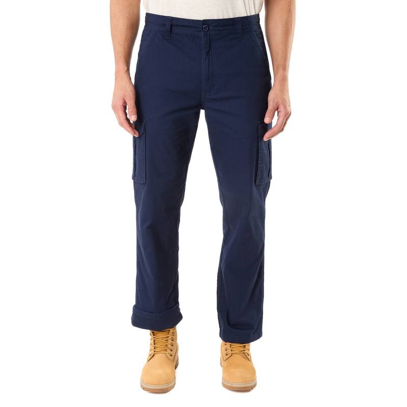 スミスワークウェア レディース ボトムス カジュアルパンツ カーゴパンツ フリース Men'smith's Workwear Stretch Fleece-Lined Canvas Cargo Pant Dark Navy ネイビー｜ReVida 店 15,385円