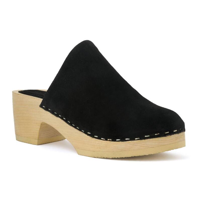 ラグアンドコー レディース シューズ サンダル なめし革 Rag \u0026 Co Darcie Women\u0027s Leather Clogs Black 黒いこと
