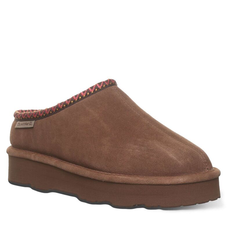 ベアパウ レディース シューズ サンダル スエードクロス Bearpaw Martis Women\u0027suede Slippers Cocoa チョコレート