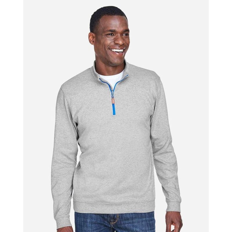 デボンアンドジョーンズ レディース トップス プルオーバー Devon \u0026 Jones DRYTEC20 Performance Quarter-Zipullover Grey Heather Grey 薄墨色