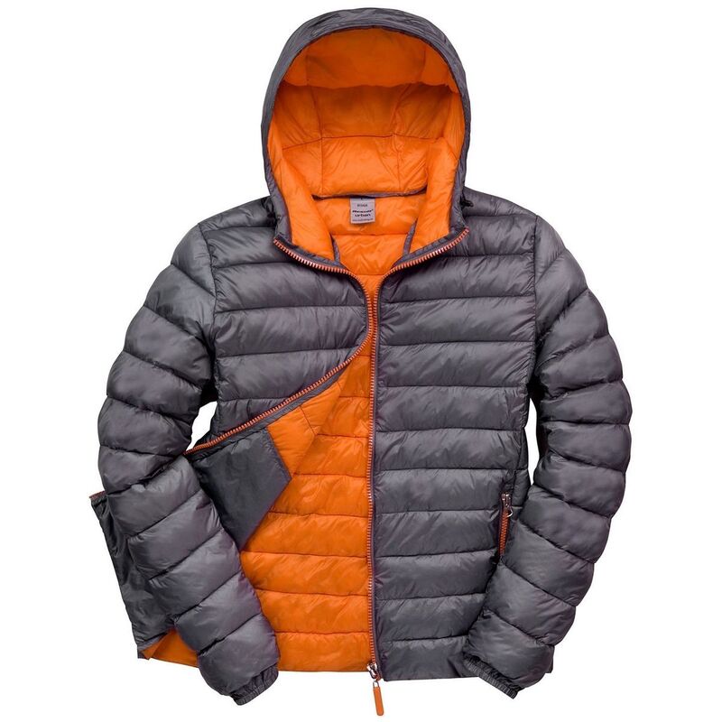 リザルト レディース アウター ジャケット・ブルゾン フーデッドジャケット Result Urban Mensnow Bird Hooded Jacket Gray And Orange グレー｜ReVida 店 17,505円