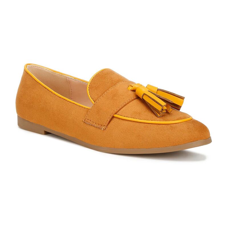 ラグアンドコー レディース シューズ スリッポン・ローファー Rag \u0026 Co Folklore Women\u0027s Loafers Tan タン