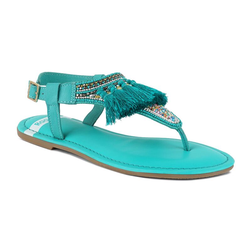 ラグアンドコー レディース シューズ サンダル Rag \u0026 Co Risha Women\u0027sandals Green 緑であること