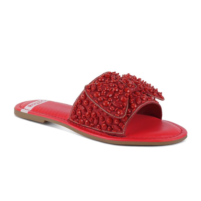 ラグアンドコー レディース シューズ サンダル Rag \u0026 Co Pipa Women\u0027sandals Red 赤いこと