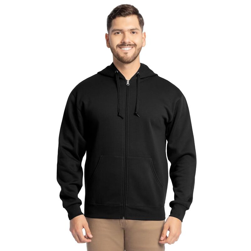 メガリテイラー レディース トップス プルオーバー フリース 上衣 MegaRetailer Eversoft Full-Zip Hooded Fleece Jacket Black 黒いこと