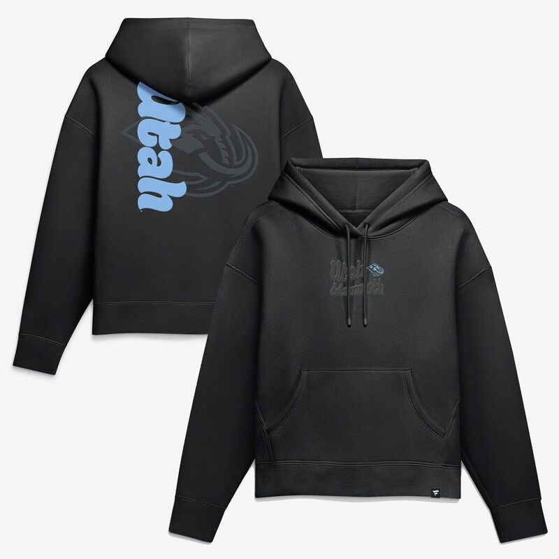 ファナティクス レディース トップス プルオーバー パーカー Women\u0027s Fanatics Utah Mammoth Blackout Hoodie Utm Black 黒いこと