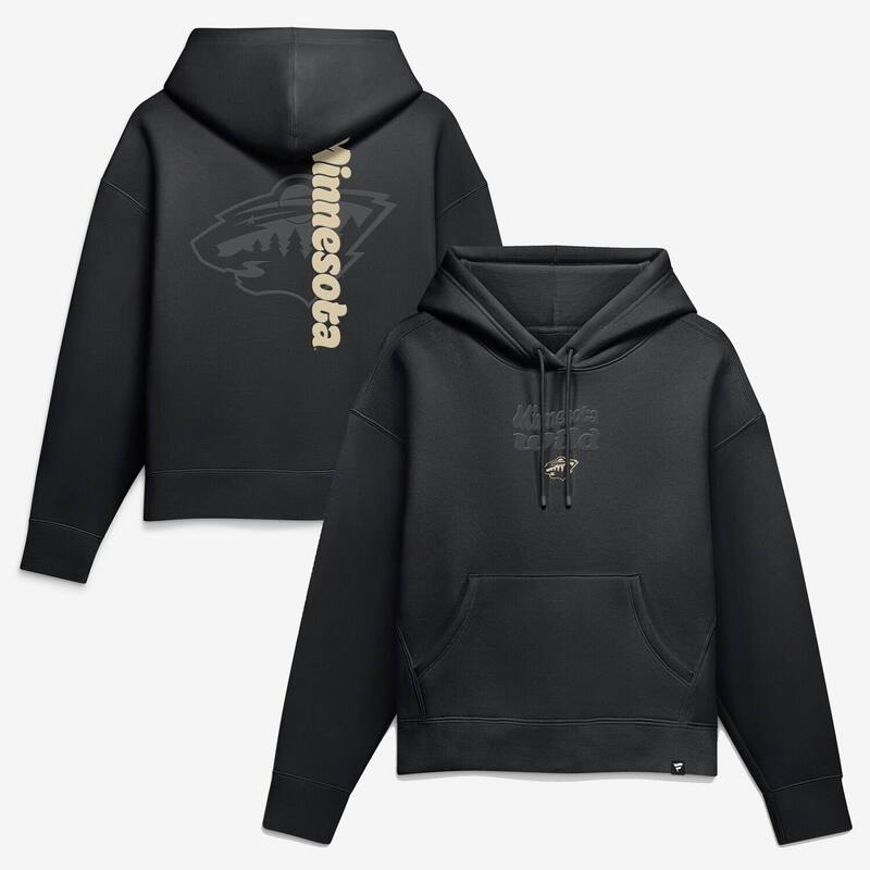 ファナティクス レディース トップス プルオーバー パーカー Women\u0027s Fanatics Minnesota Wild Blackout Hoodie Wld Black 黒いこと