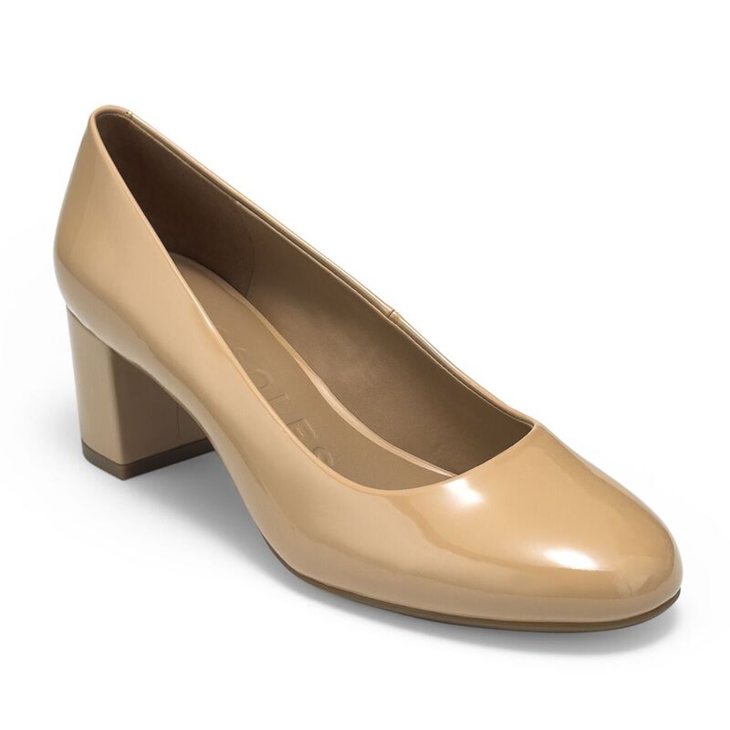 エアロソールズ レディース シューズ パンプス Aerosoles Ebel Women\u0027s Dress Pumps Beige Bisque ベージュ