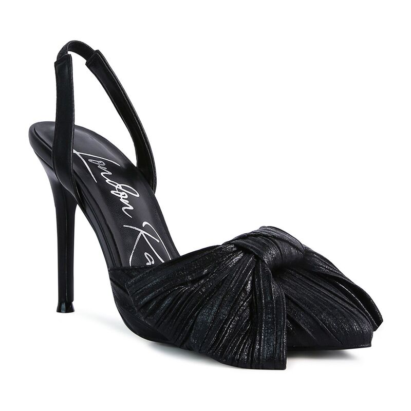 ロンドンラグ レディース シューズ パンプス London Rag Kiki Women\u0027slingback Pumps Black 黒いこと
