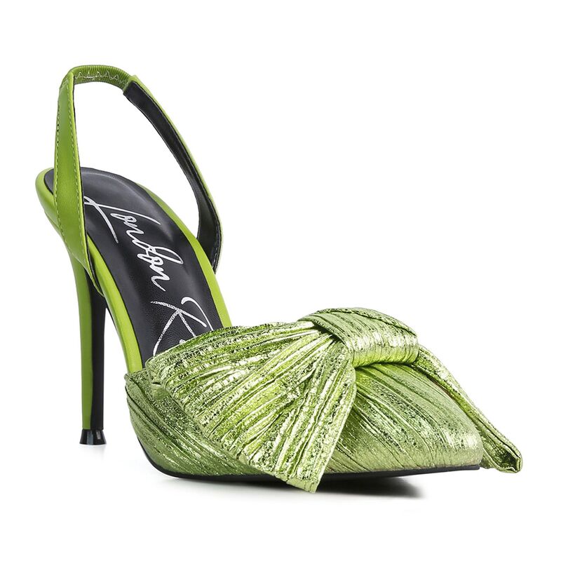 ロンドンラグ レディース シューズ パンプス London Rag Kiki Women\u0027slingback Pumps Green 緑であること