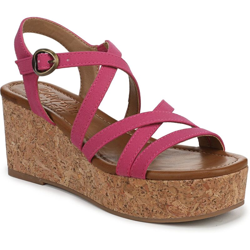 ブローフィッシュマリブ レディース シューズ サンダル プラットホーム Blowfish Malibu Aurora Women\u0027s Platform Wedge Sandals Fuschia Pink サクラ色