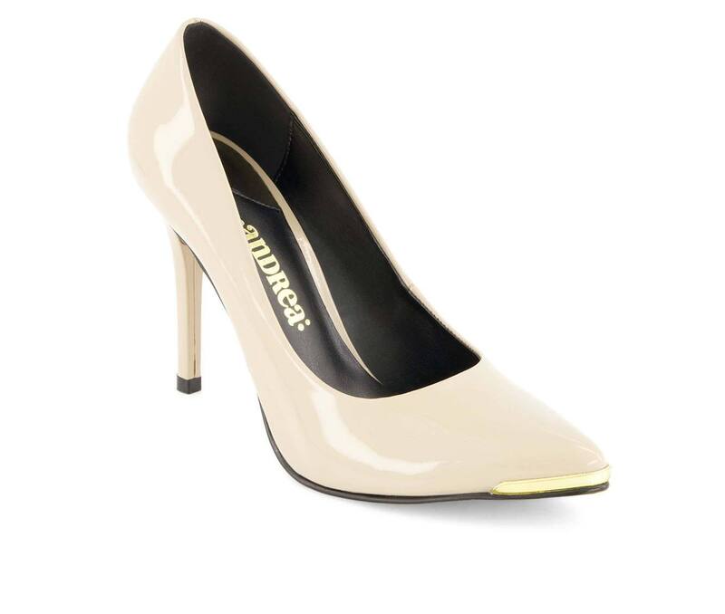 アンドレア レディース シューズ パンプス Andrea Women\u0027s Pointed Toe Stilettos 63424 Beige ベージュ