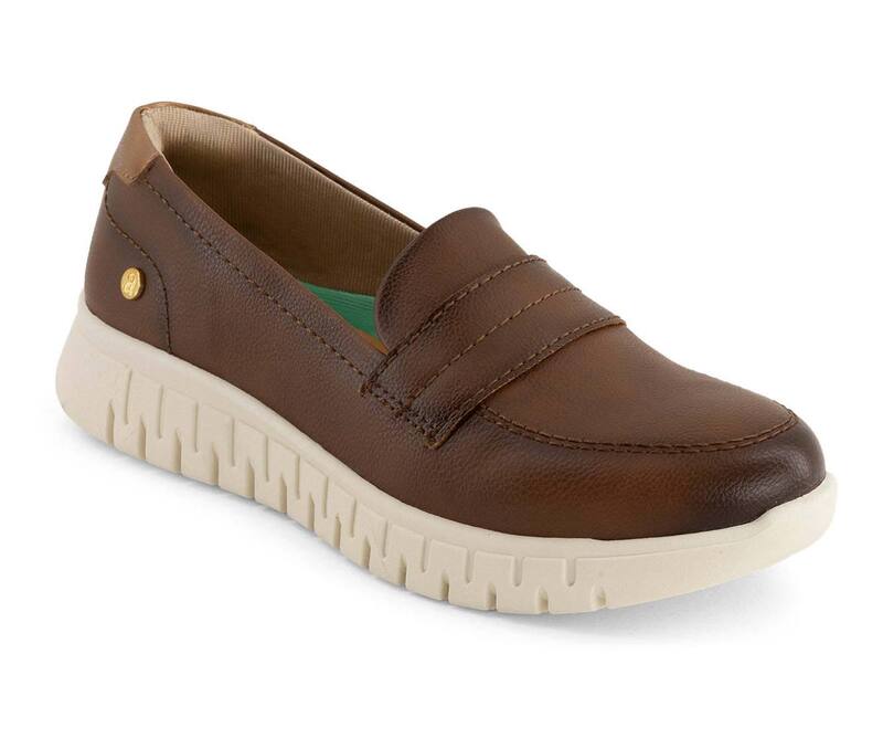 アンドレア レディース シューズ スリッポン・ローファー Andrea Women\u0027s Comfort Loafers 90573 Brown 赤銅色