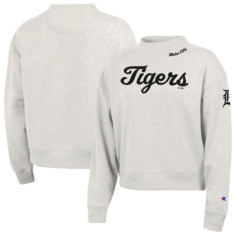 はやりっ児 レディース トップス プルオーバー 汗水 Women\u0027s Champion Stone Detroitigers Triumph Tri-Blend Sweatshirtgr Multi マルチ色合い