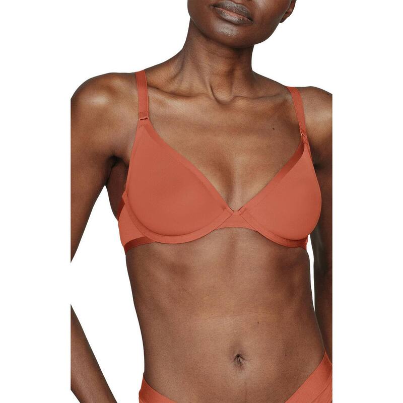 クープ レディース アンダーお召しもの ブラ メッシュ CUUP The Plunge - Mesh Clay