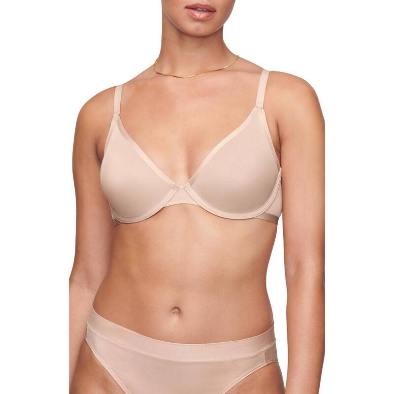 クープ レディース アンダーお召しもの ブラ メッシュ CUUP The Plunge - Mesh Sand 沙子