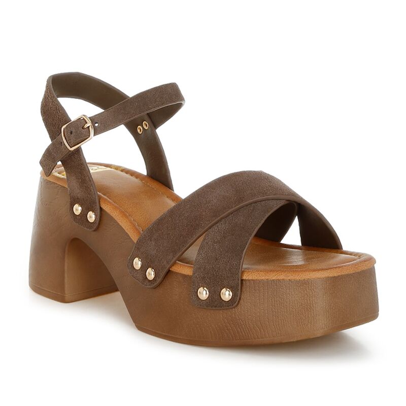ラグアンドコー レディース シューズ サンダル Rag \u0026 Co Pikansa Women\u0027sandals Brown 赤銅色