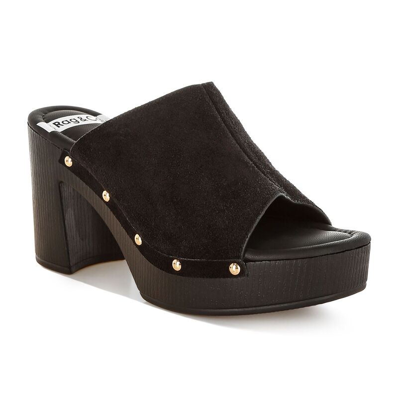 ラグアンドコー レディース シューズ サンダル Rag \u0026 Co Masaki Women\u0027sandals Black 黒いこと