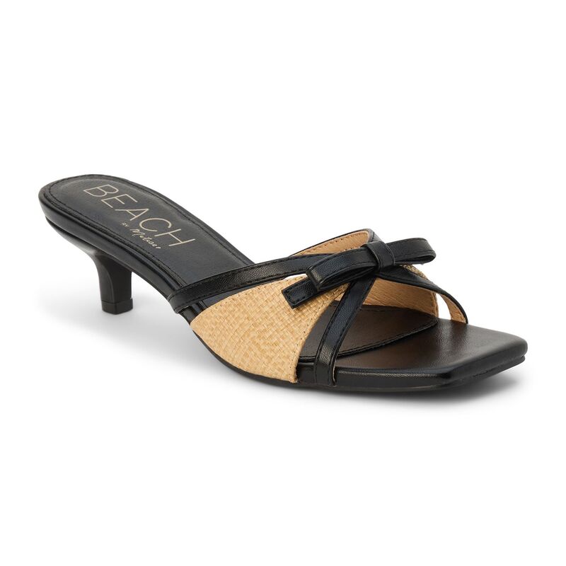 ビーチバイマティス レディース シューズ パンプス 踵 Beach by Matisse Porter Women\u0027s Kitten Heel Shoes Black 黒いこと