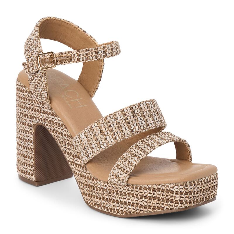 ビーチバイマティス レディース シューズ パンプス プラットホーム サンダル Beach by Matisse Alessia Women\u0027s Platform Sandals Brown 赤銅色