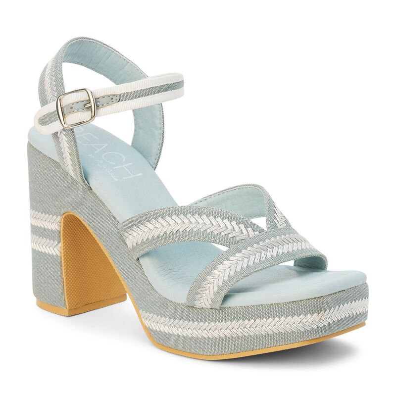 ビーチバイマティス レディース シューズ パンプス プラットホーム サンダル Beach by Matisse Adelaide Women\u0027s Platform Sandals Denim ジーンズ