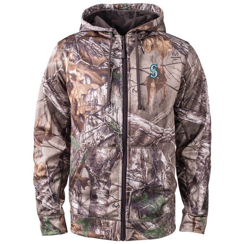 ダンブルック レディース トップス Tシャツ パーカー Men's Dunbrooke Camo Seattle Mariners Trophy Realtree Full-Zip Hoodie Mns Green グリーン｜ReVida 店