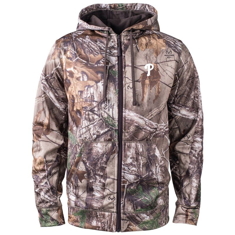 ダンブルック レディース トップス Tシャツ パーカー Men's Dunbrooke Camo Philadelphia Phillies Trophy Realtree Full-Zip Hoodie Phl Green グリーン｜ReVida 店