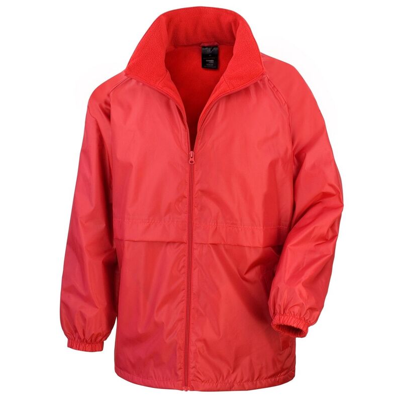 リザルト レディース アウター 上衣・上衣 フリース Result Core Mens Microfleece Lined Waterproof Jacket Red 赤いこと