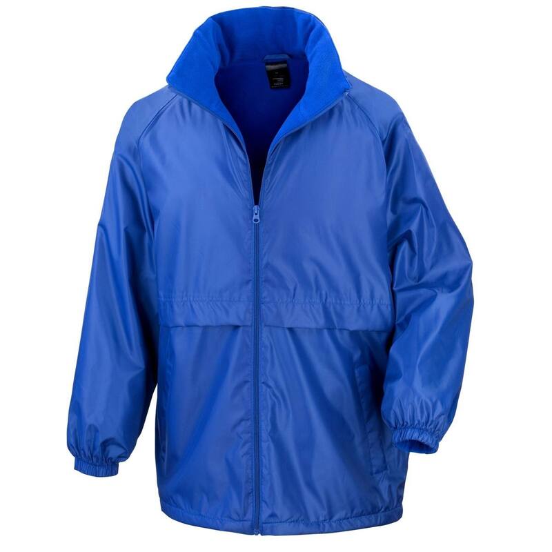 リザルト レディース アウター 上衣・上衣 フリース Result Core Mens Microfleece Lined Waterproof Jacket Royal Blue 青色