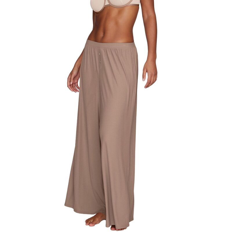 クープ レディース アンダー御召しもの ナイト爵御召しもの 地絹 CUUP The Lounge Pant - Modal Silk Rib Taupe トープ