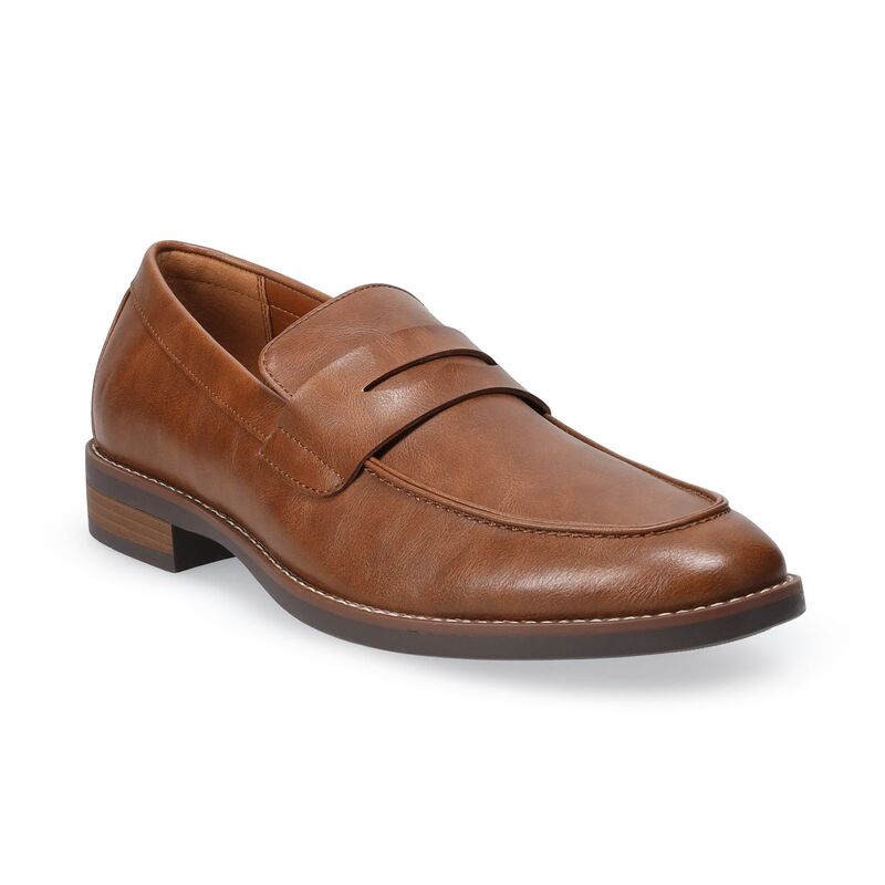 アプトナイン レディース シューズ スリッポン・ローファー Apt. 9 Scottie Men\u0027s Penny Loafers Brown 赤銅色
