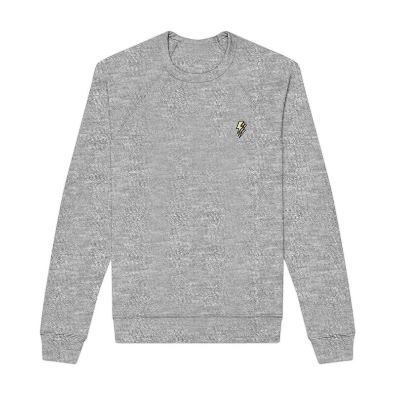 ダリックス レディース トップス プルオーバー 流汗 フリース Dalix Lightning Fleece Sweatshirt Athletic Heather ギョリュウモドキ