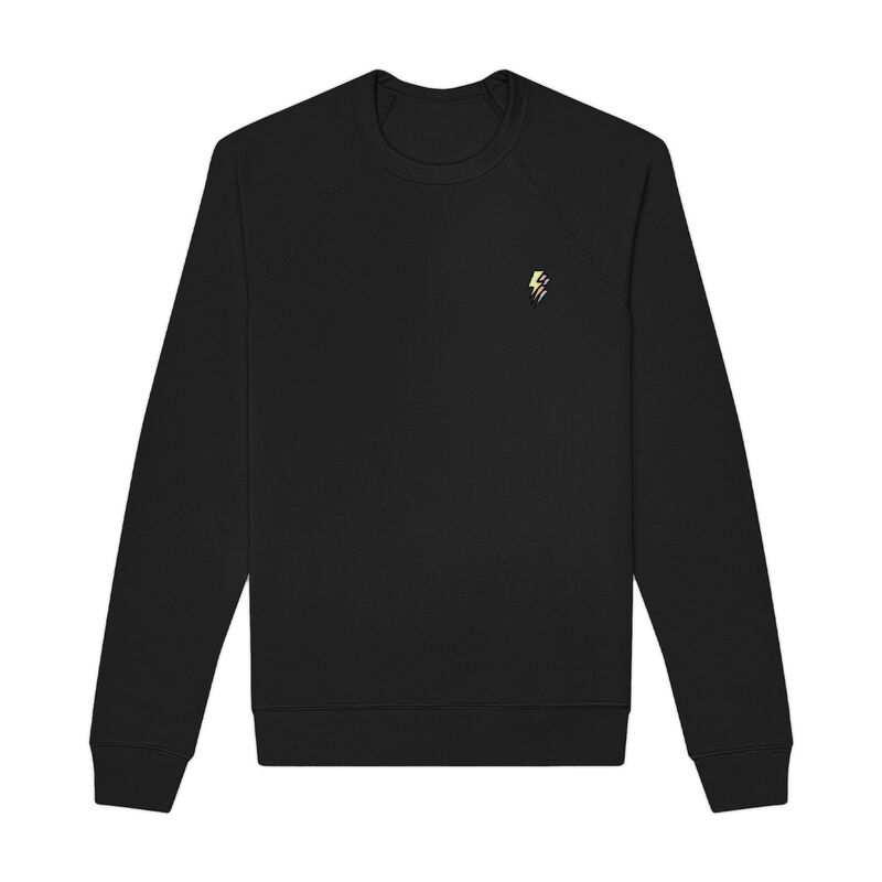 ダリックス レディース トップス プルオーバー 流汗 フリース Dalix Lightning Fleece Sweatshirt Black 黒いこと