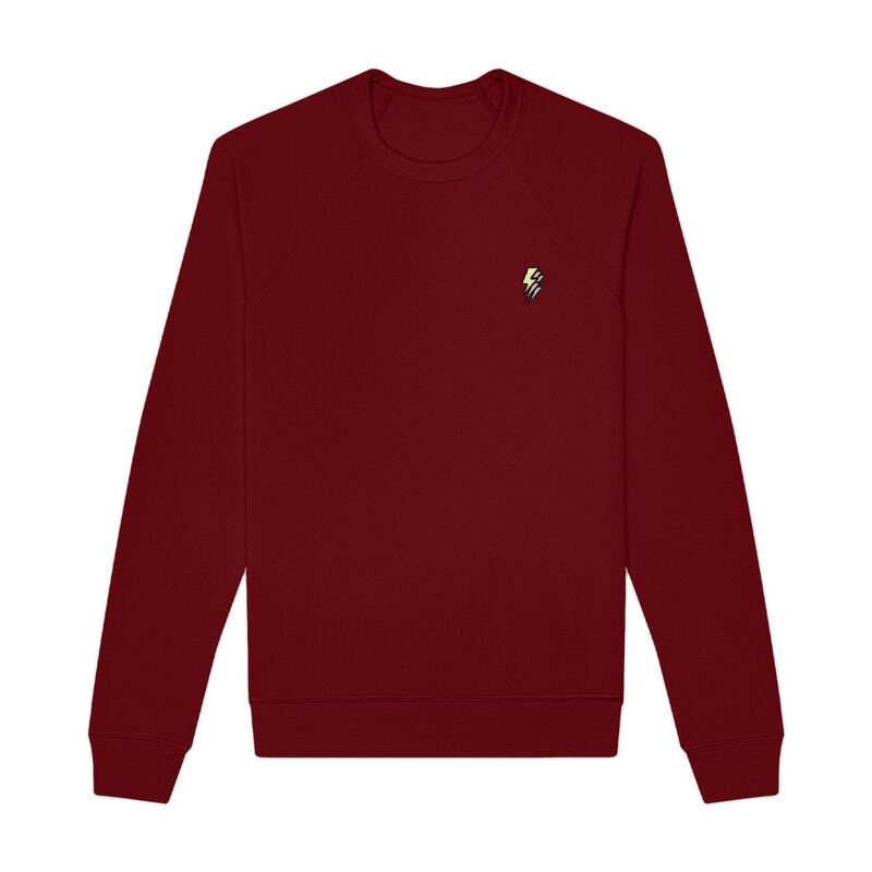 ダリックス レディース トップス プルオーバー 流汗 フリース Dalix Lightning Fleece Sweatshirt Cardinal Red 赤いこと