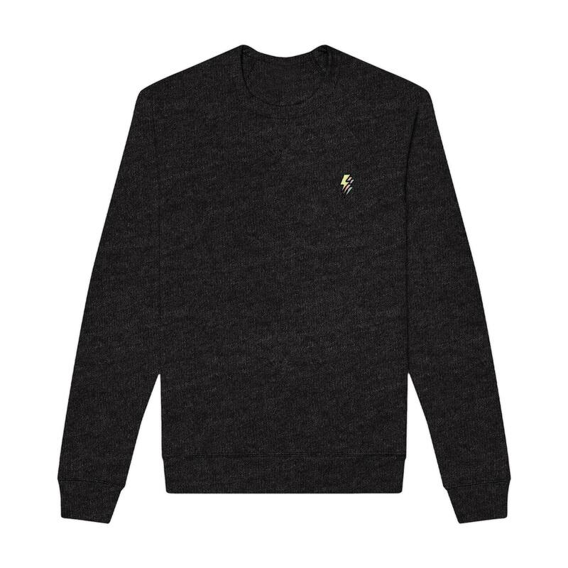 ダリックス レディース トップス プルオーバー 流汗 フリース Dalix Lightning Fleece Sweatshirt Dark Heather ギョリュウモドキ