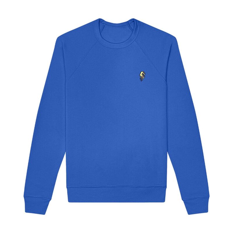 ダリックス レディース トップス プルオーバー 流汗 フリース Dalix Lightning Fleece Sweatshirtrue Royal