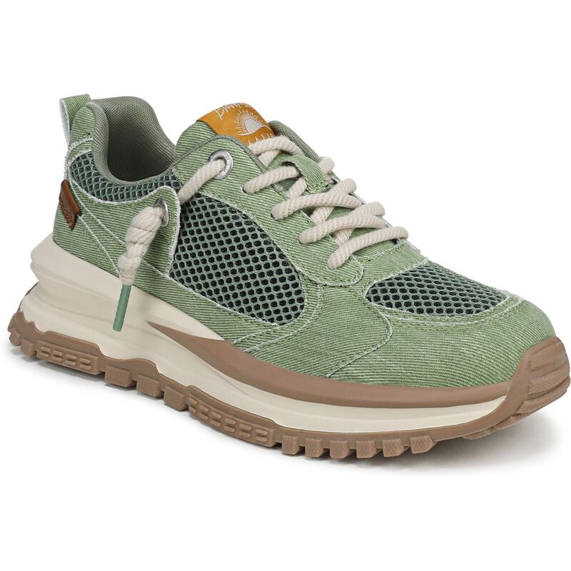 ブローフィッシュマリブ レディース シューズ スニーカー Blowfish Malibu Leotina Women\u0027slip-On Shoes Fauna Green Canvas 緑であること