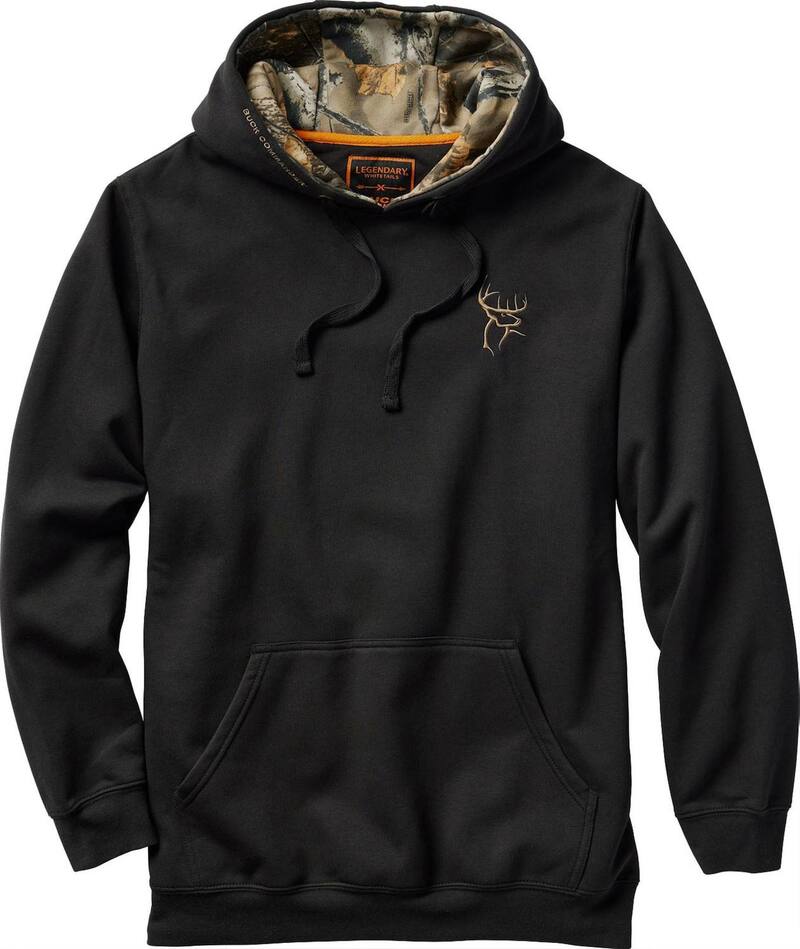 レジェンダリーホワイトテイルズ レディース トップス プルオーバー パーカー Men\u0027s Legendary Whitetails Buck Commander Trailhead Camo Hoodie Black 黒いこと