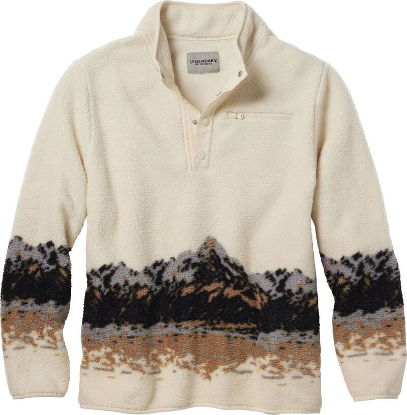 レジェンダリーホワイトテイルズ レディース トップス プルオーバー フリース Men\u0027s Legendary Whitetails Outdoorsherpa Fleece Snap Upulloverocky Range