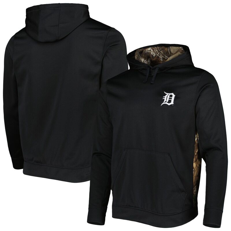 ダンブルック レディース トップス プルオーバー パーカー Men\u0027s Dunbrooke Black/Camo Detroitigers Ranger Pullover Hoodie Tgr Black 黒いこと