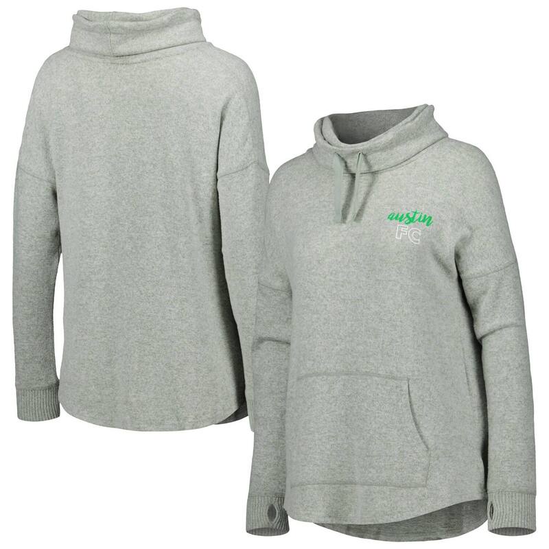 アンブランデッド レディース トップス プルオーバー 流汗 Unbranded Women\u0027s Heathered Green Austin FCuddle Tri-Blend Pullover Sweatshirt Afc Green 緑であること