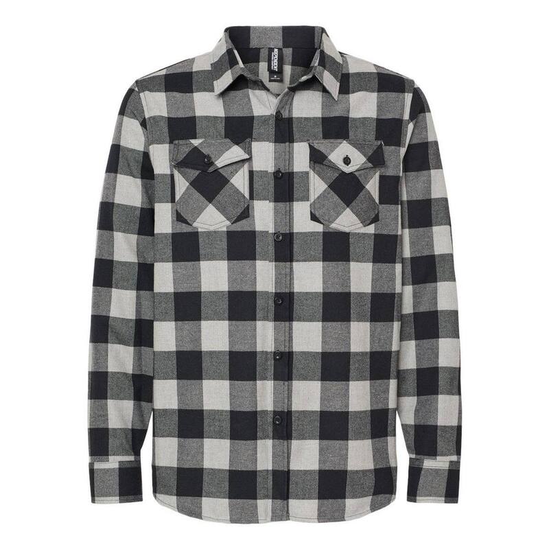自営トレーディング レディース トップス プルオーバー Independentrading Co. Plain Flannel Shirt Grey Heather 薄墨色