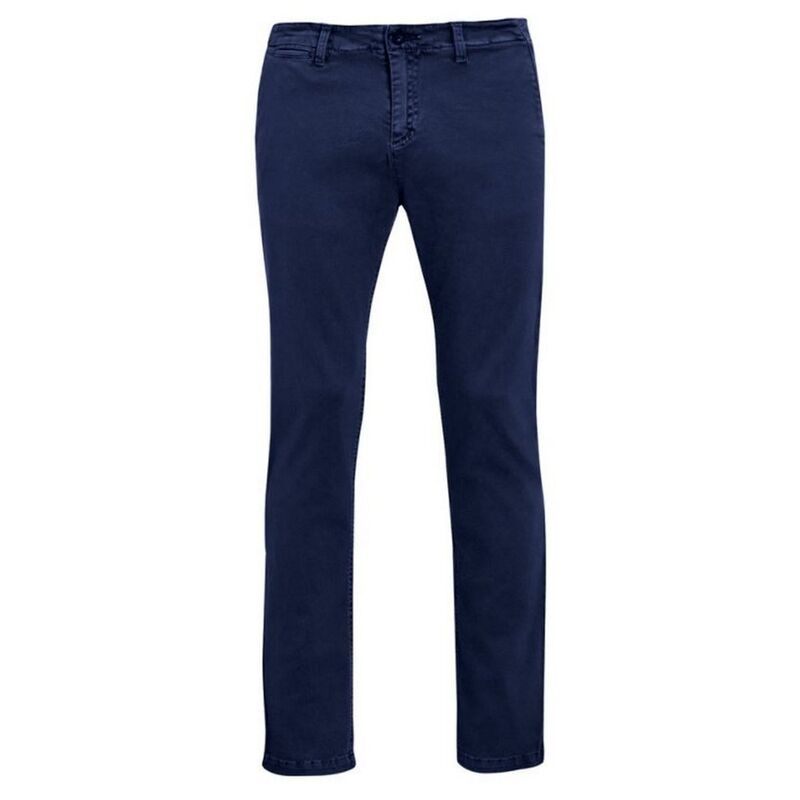 ソルズ レディース ボトムス カジュアルパンツ SOLS Mens Jules Chino Trousers French Navy ネイビー｜ReVida 店