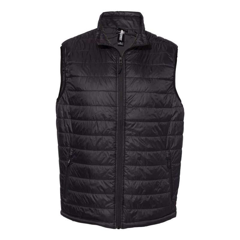 独立トレーディング レディース アウター 上衣・上衣 より良い Independentrading Co. Puffer Vest Black 黒いこと