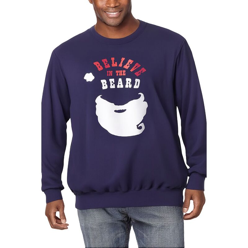キングサイズ レディース トップス プルオーバー スウェットール フリース グラフィック KingSize Men\u0027s Big \u0026 Tall Graphic Fleece Sweatshirt Beard