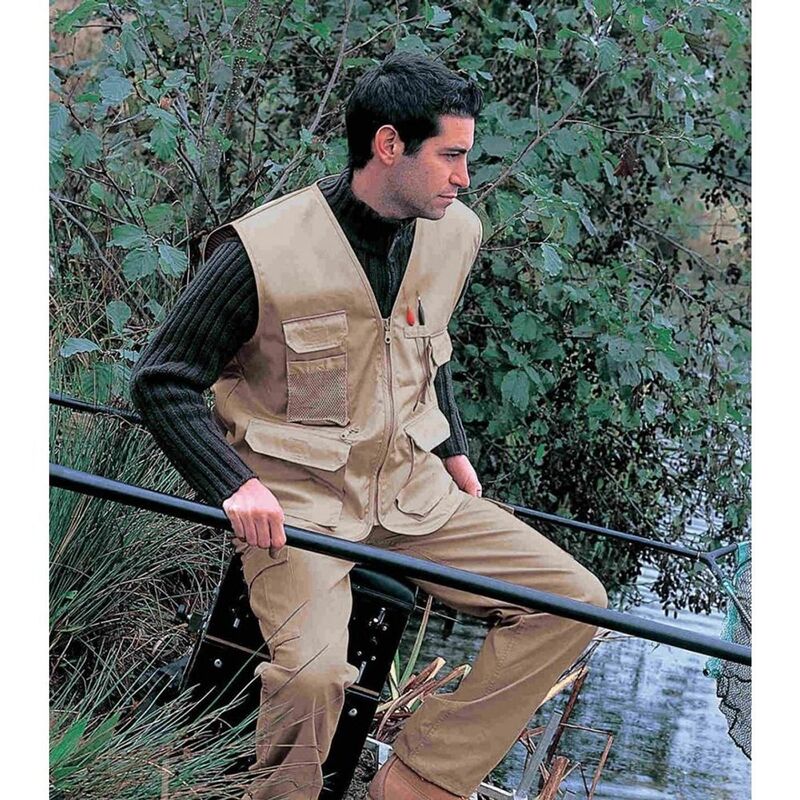 リザルト レディース アウター 上衣・上衣 厚地の外套 Result Mensafari Waistcoat Jacket Camel 駱駝